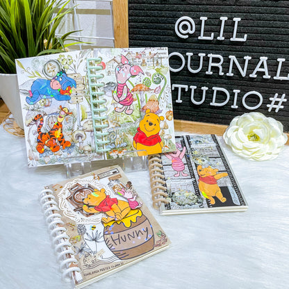 B7 Character Travel Notebook - Let's Go Pooh