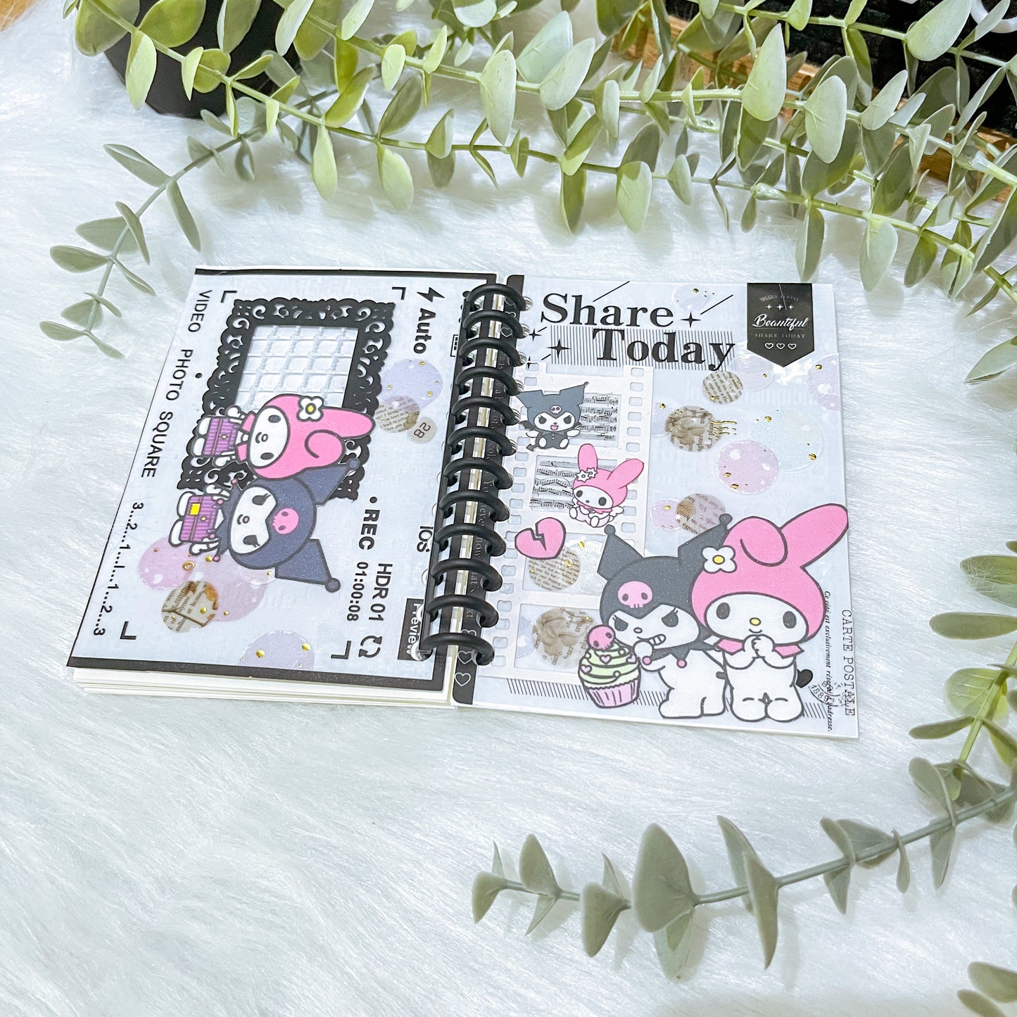 B7 Character Travel Notebook - Sanrio