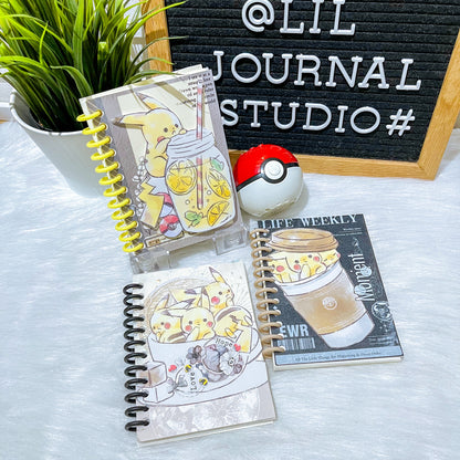 B7 Character Travel Notebook - Cafe Pikachu