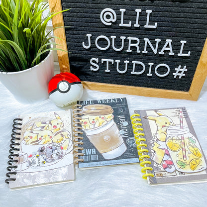 B7 Character Travel Notebook - Cafe Pikachu