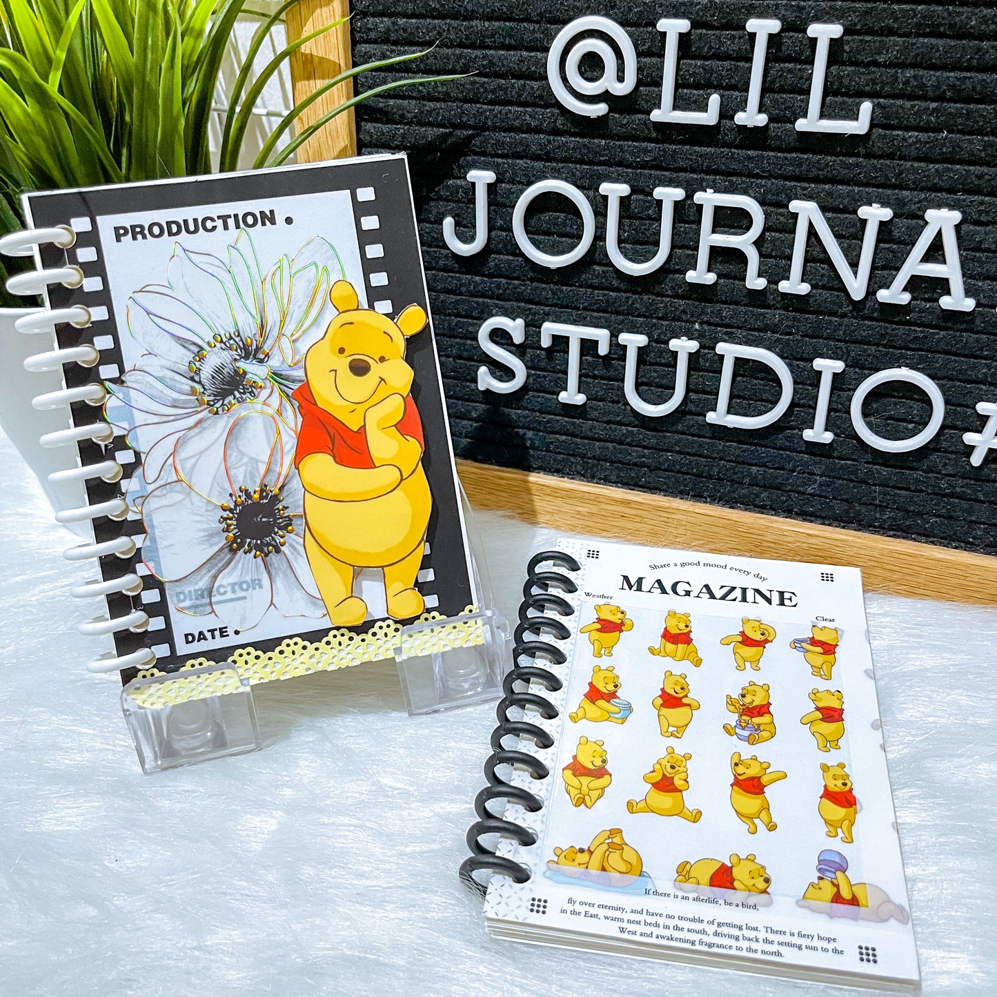 B7 Character Travel Notebook - Winnie the Pooh III