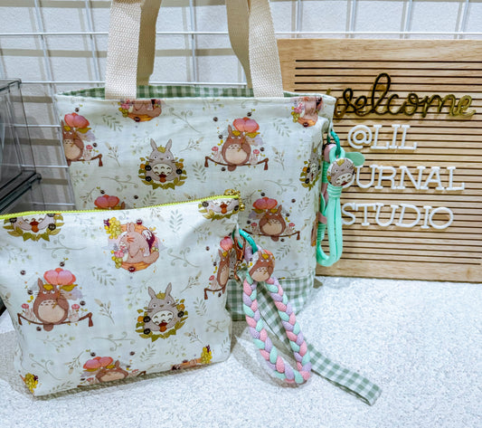 Totoro Everyday Lunch Tote & Pouch Set