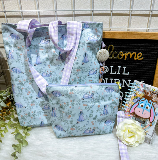 * RESTOCK* Skyblue Eeyore Tote
