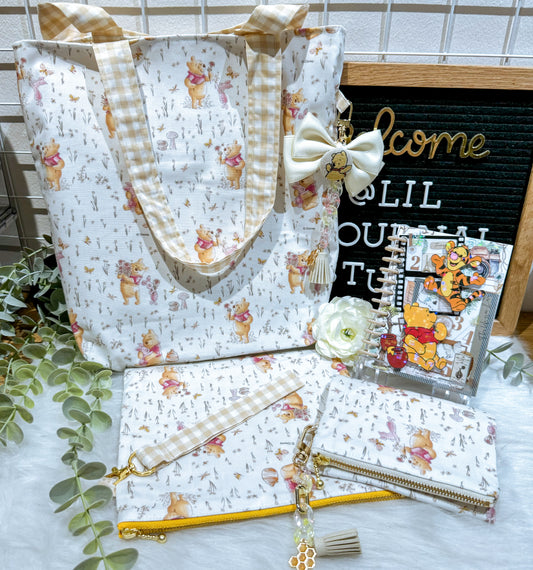 Limited Ed. Gingham Garden Pooh Set