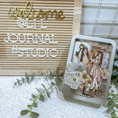 *Custom Kit* Vintage Girls Tin Box